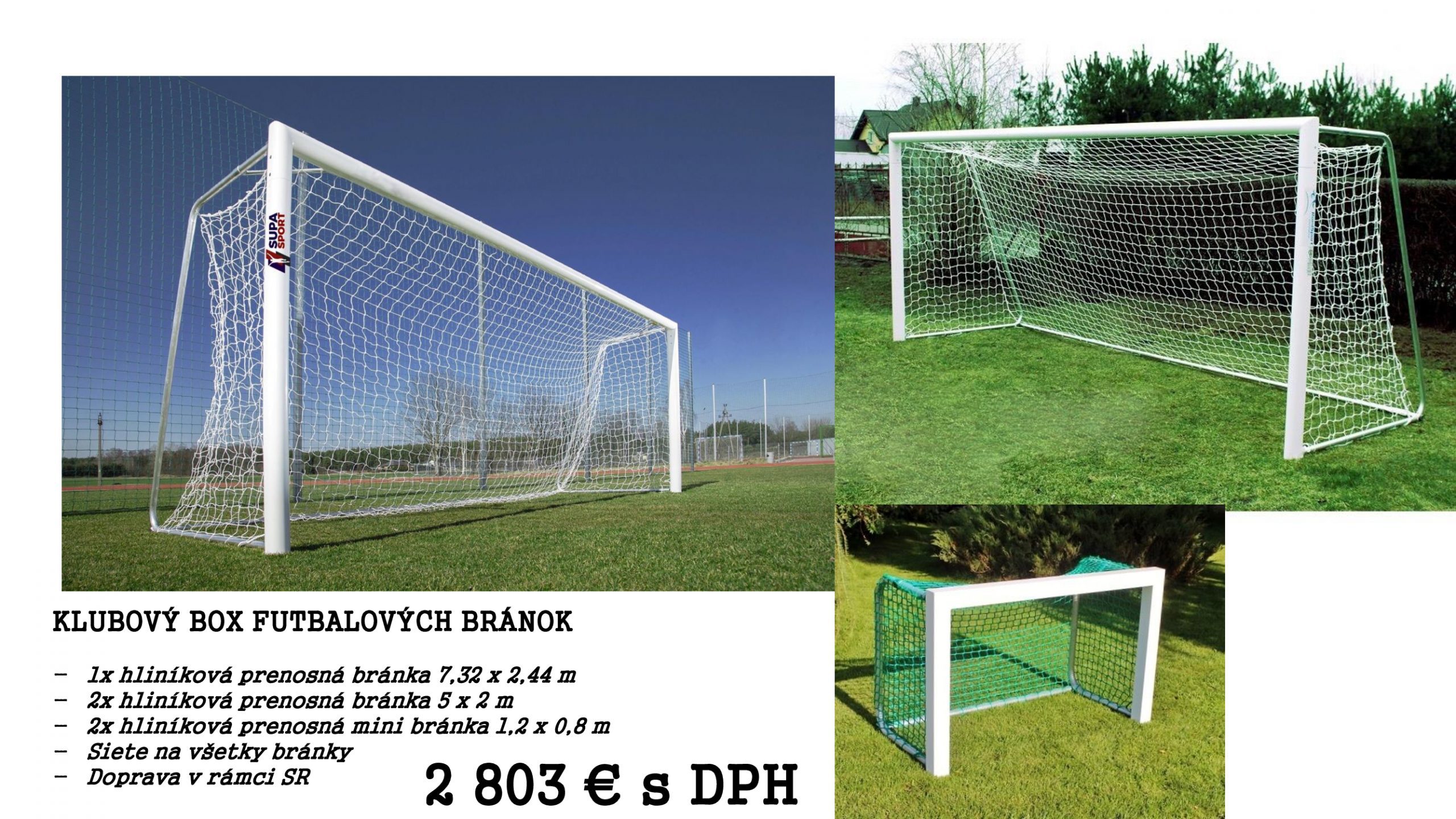 KLUBOVÝ BOX FUTBALOVÝCH BRÁNOK